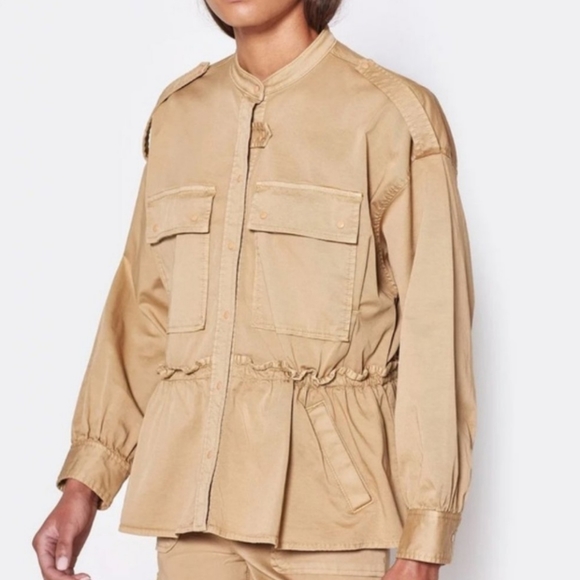 Joie Utility Style Light Cotton Jacket - Picture 3 of 16